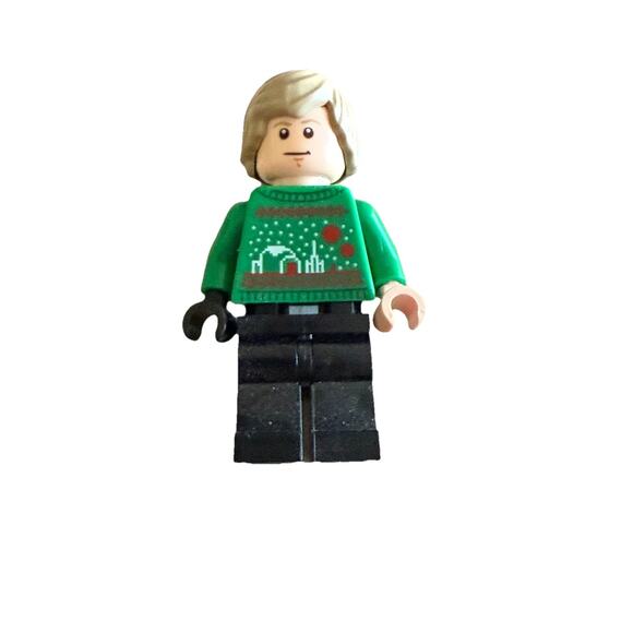 2024 Lego Luke Skywalker Holiday Sweater SW Minifigure 2024 Advent Calendar - Picture 2 of 3